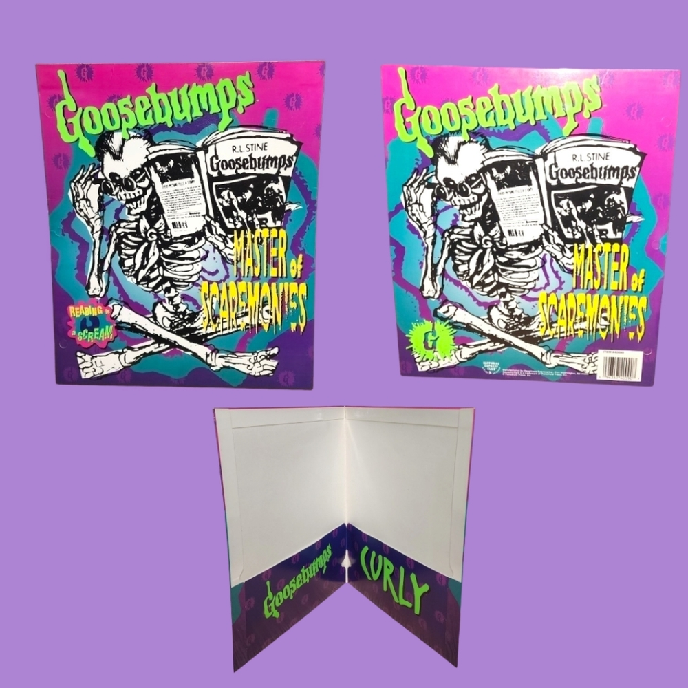 Goosebumps Master of Scaremonies Folder